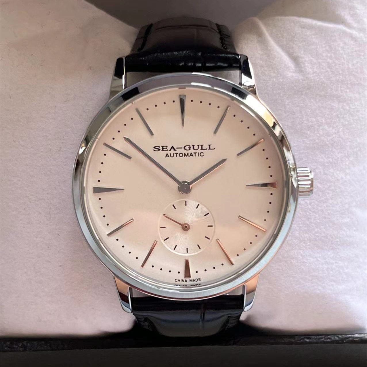 Seiko Watch Presage - 40mm Mannen Mechanische Horloges voor Seagull