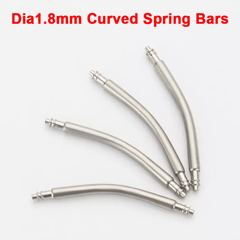 Curved Spring Bar - Dia 1,8 mm gebogen veerstangpennen passen