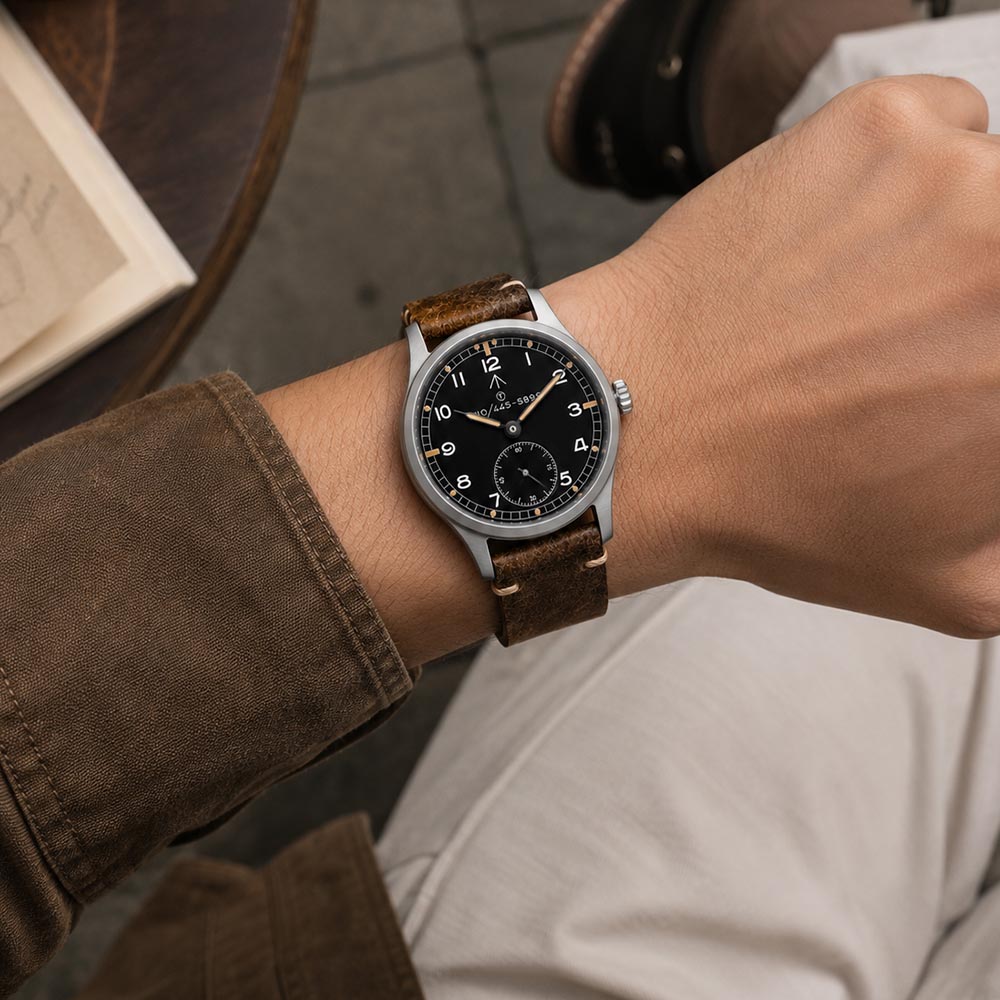 HRUODLAND Herenhorloge Militai - Tropic Strap Vintage recensie en prijs