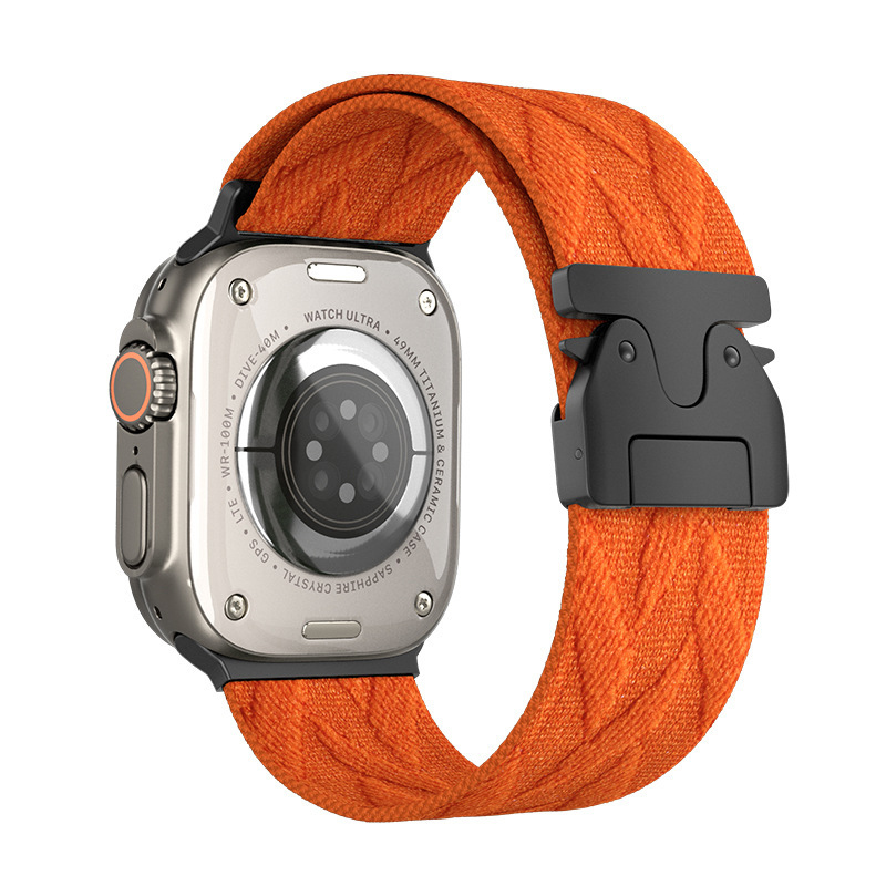 Nylon bandjes voor Apple Watch - Parachute Strap Elastic recensie en prijs