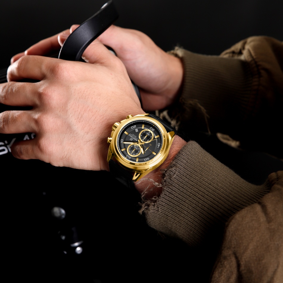 NAVIFORCE Handen Horloges Echt - Leather Watch Band Men recensie en prijs