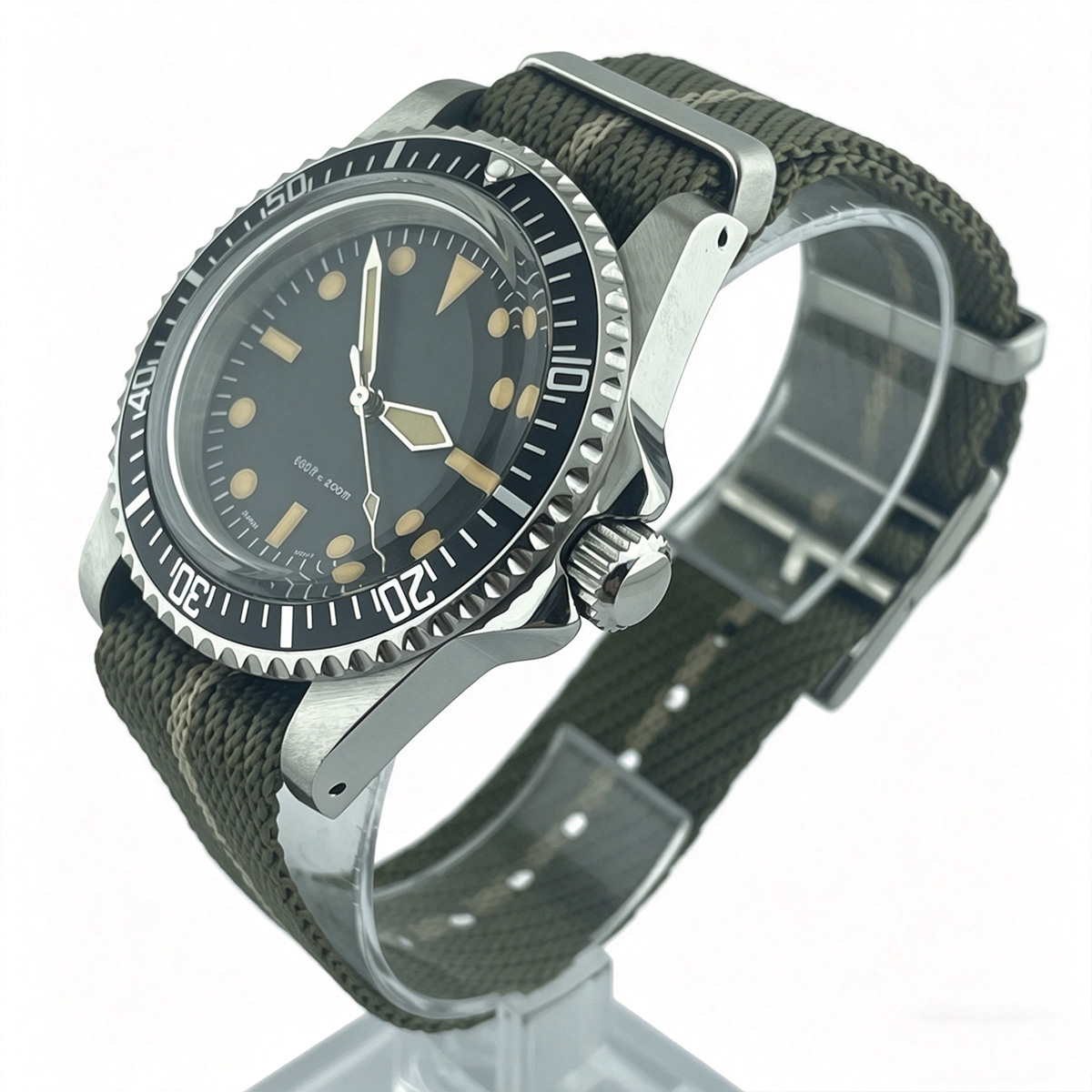 39,5 mm duikershorloge in retr - Tropic Strap Vintage recensie en prijs