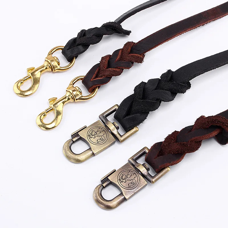 Echt lederen hondenriem - Trai - Leather Strap Quick Release recensie en prijs