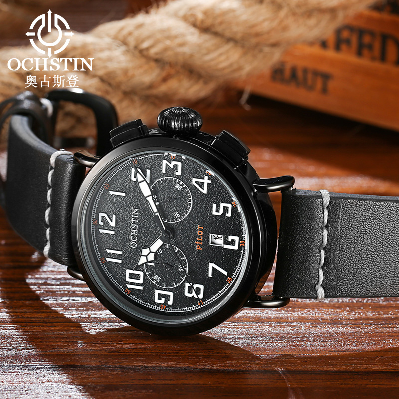 OCHSTIN lederen band man quart - Leather Watch Band Men recensie en prijs