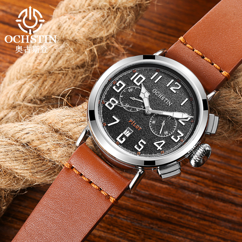 OCHSTIN lederen band man quart - Leather Watch Band Men recensie en prijs