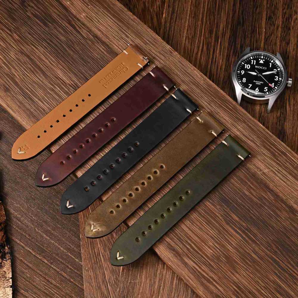Wocci Olie Wax Lederen Horloge - Leather Strap Quick Release recensie en prijs